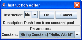 Instruction Editor